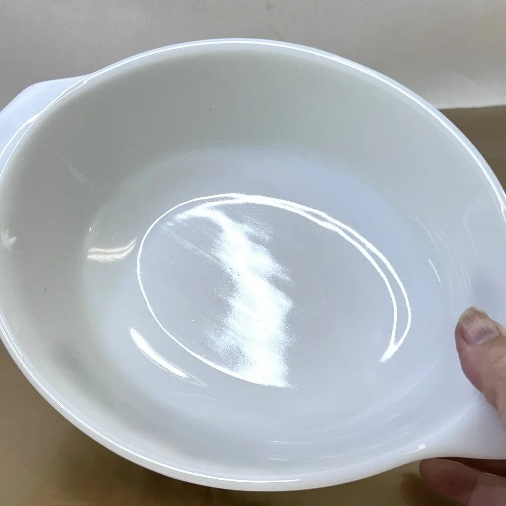 Vintage Anchor Hocking Fire King Harvest Vegetable 1.5 Qt Casserole Lid NOS